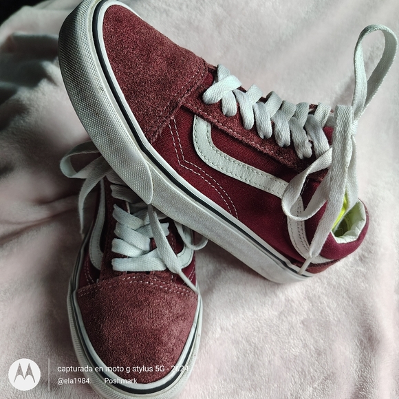 Vans Kids Red Sneakers - Picture 6 of 11